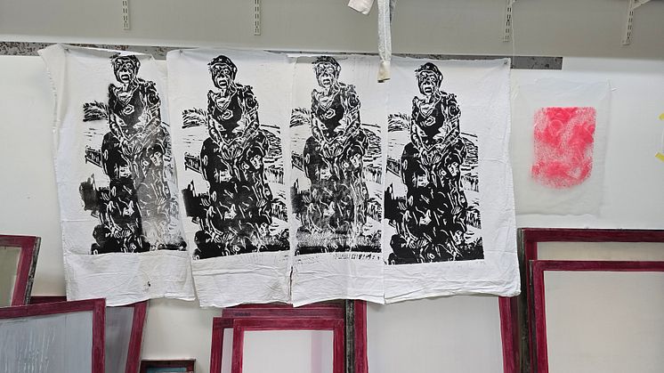 Grafikens Hus presenterar: Kayo Mpoyi: Monster – en myt, 23/9–21/12