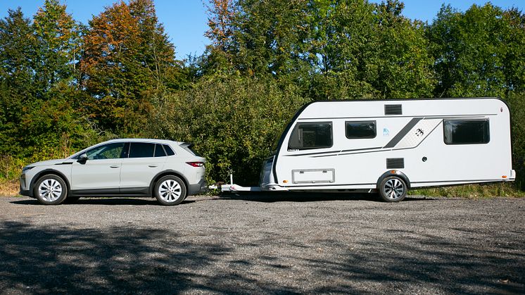 Skoda Elroy + campingvogn