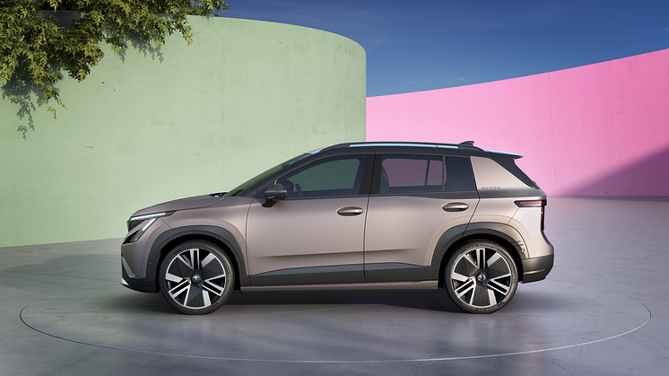 Den helt nye Škoda Epiq præsenteret som show car på IAA 2025.