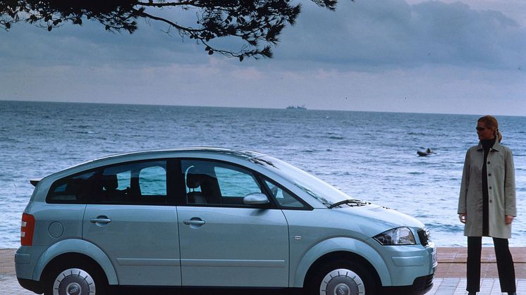 Audi A2 1.2 TDI var verdens første firedørs tre-liters bil