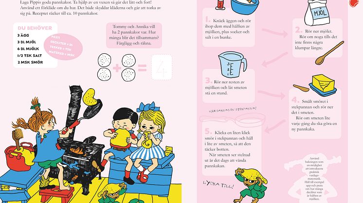 Uppslag Pippi nr 1 2025