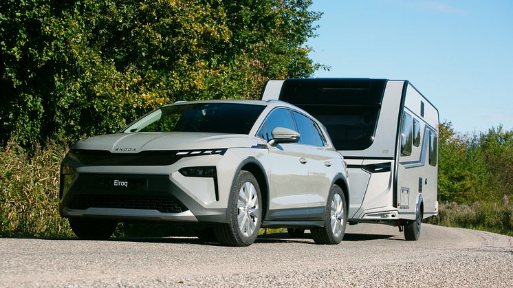 Skoda Elroy + campingvogn