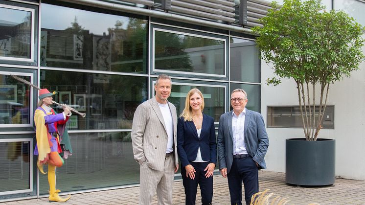 Dennis Andres, Jessica Lietzau und Harald Wanger