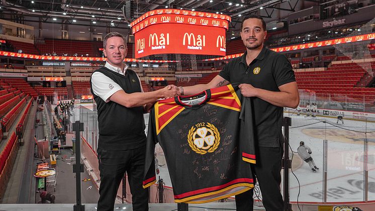 McDonald’s blir guldpartner till Brynäs IF – för en stark, långsiktig insats för nästa generation