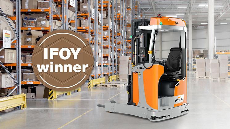 STILL vinner IFOY Award med den första serietillverkade automatiserade skjutstativtrucken FM-X iGo