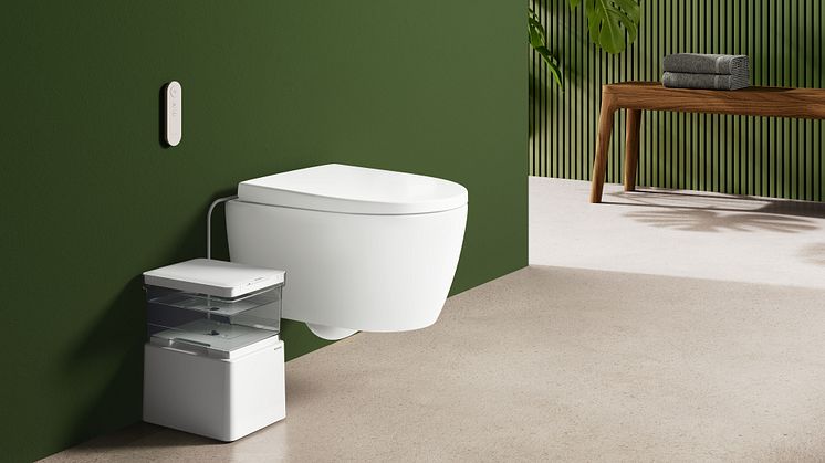 Geberit AquaClean Cama testsæt kan lånes gratis hos Geberit