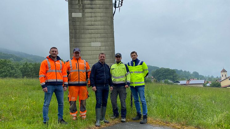 Die Gemeinde Hunding in Niederbayern freut sich über die Modernisierung ihres Stromnetzes. 