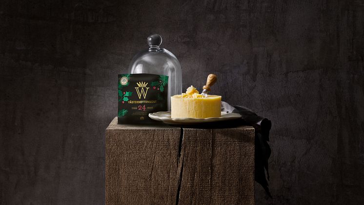 Västerbottensost Limited Edition, 24 månader, lanseras vecka 44 i begränsad upplaga. Osten har lagrats extra länge, vilket ge