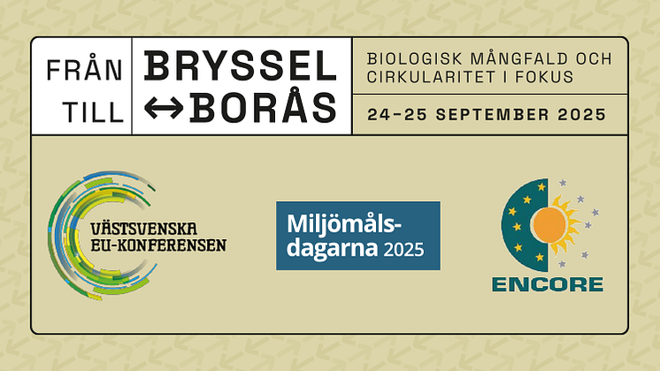 En dekorationsbild med logotyper.
