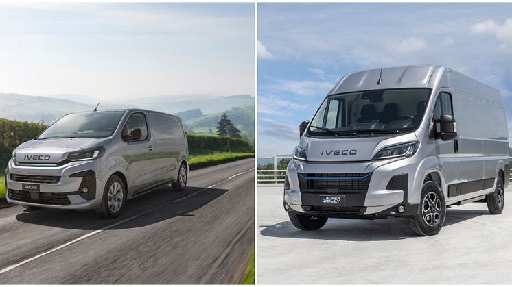IVECO lancerer nu to elektriske varebiler: eJolly og eSuperJolly.