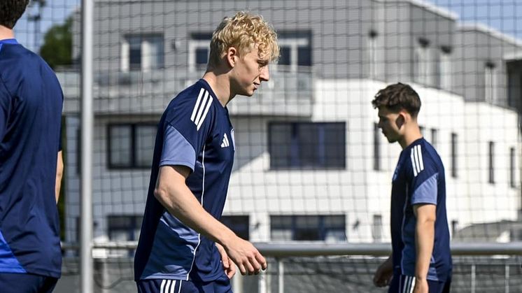 Niklas Frese beim trainieren