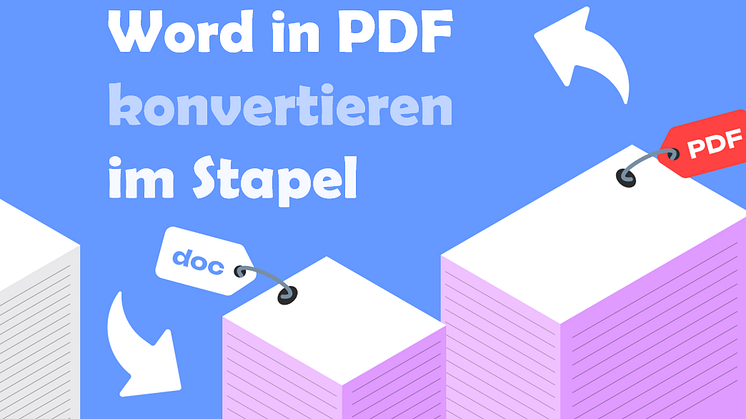 umwandeln Sie mehrere Word-Dokumente in PDF