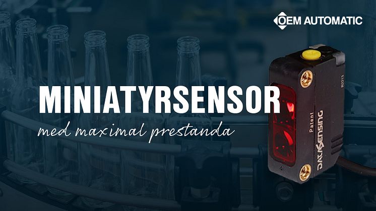Miniatyrsensor från Datasensing – med maximal prestanda