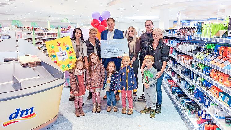 dm-Markt Schwäbisch Gmünd Spenden-Highlight