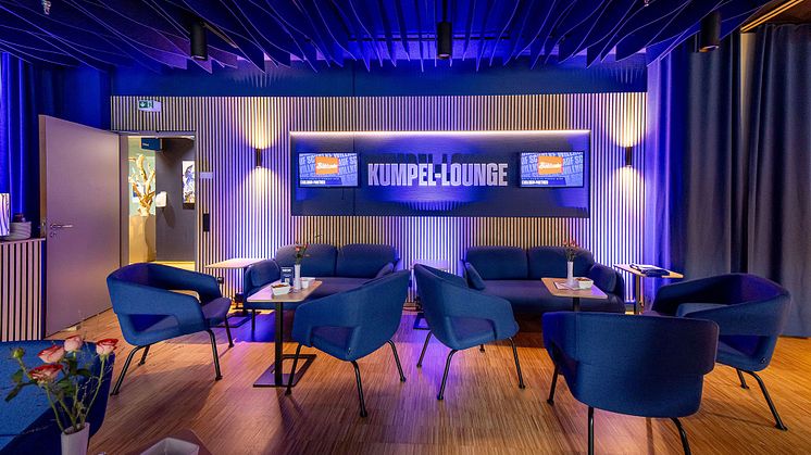Die neue Kumpel-Lounge im Bild