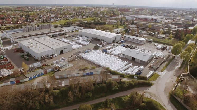 Das Bild zeigt den Standort der Multiport und MultiPet GmbH von Veolia Deutschland in Bernburg (Sachsen-Anhalt).