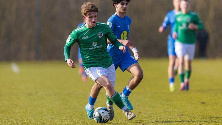 Luc Otzmann am Ball