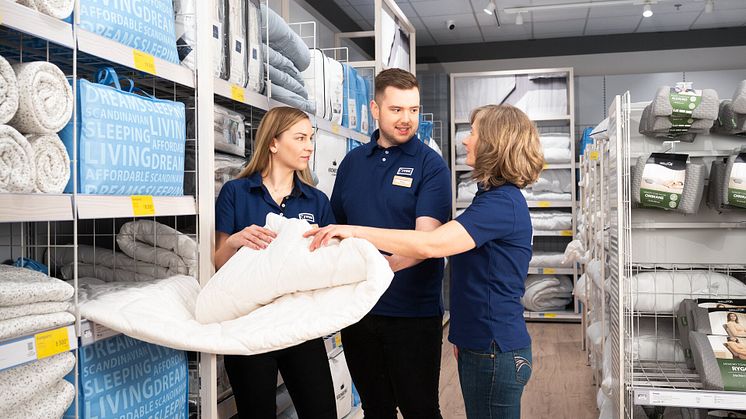 JYSK øgede sin omsætning med 11,8 procent i regnskabsåret 2024/25.