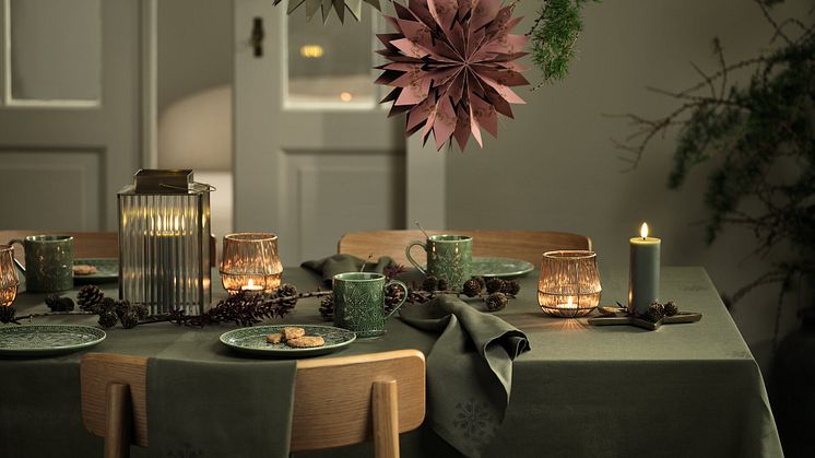Een overzicht van de nieuwe kerstcollectie van JYSK