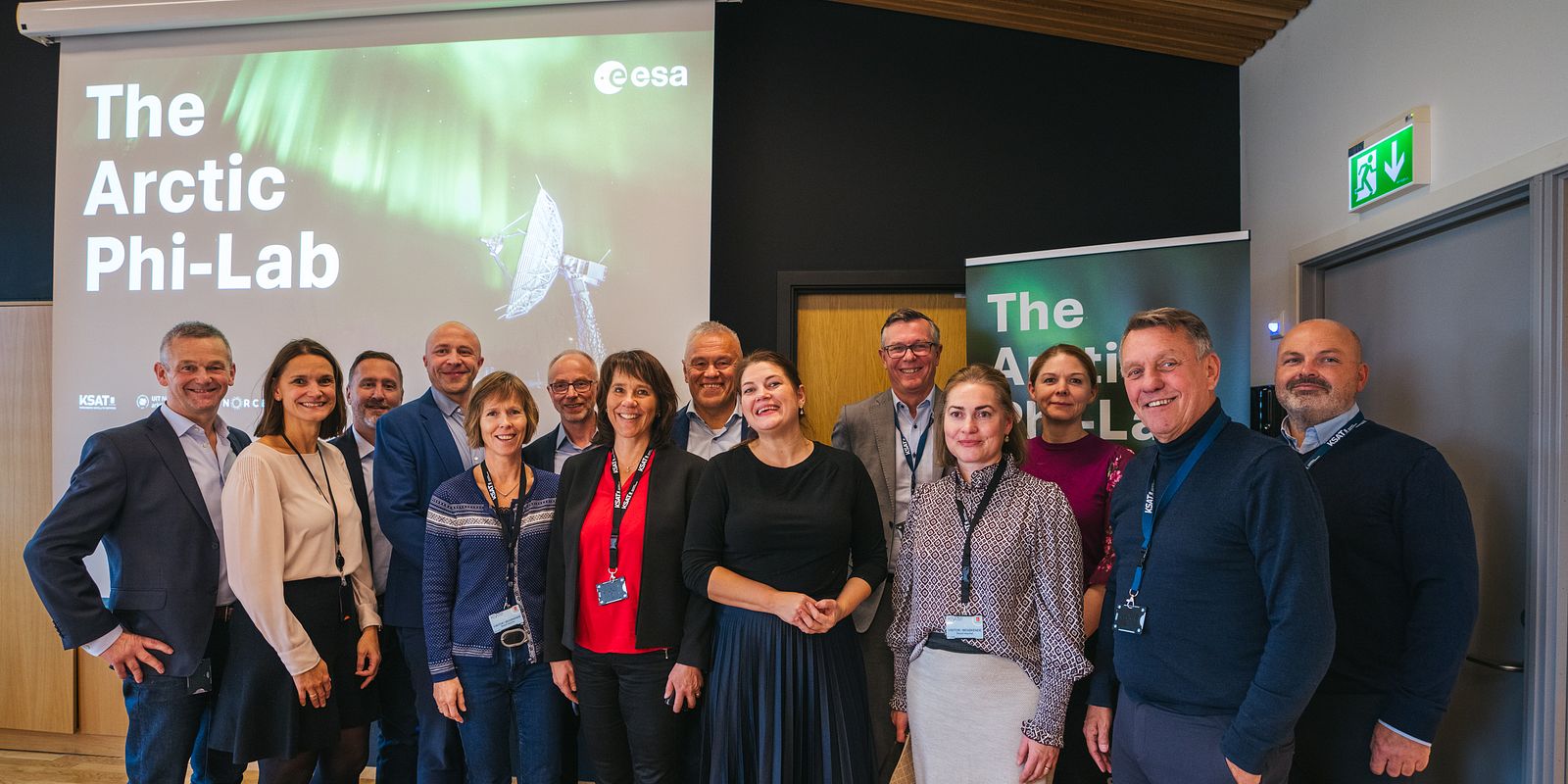 Fra åpningen av Arctic Phi-Lab. Merete N. Kristiansen og Anita Evenset deltok fra Akvaplan-niva (Foto: David Jensen @jensenmedia).