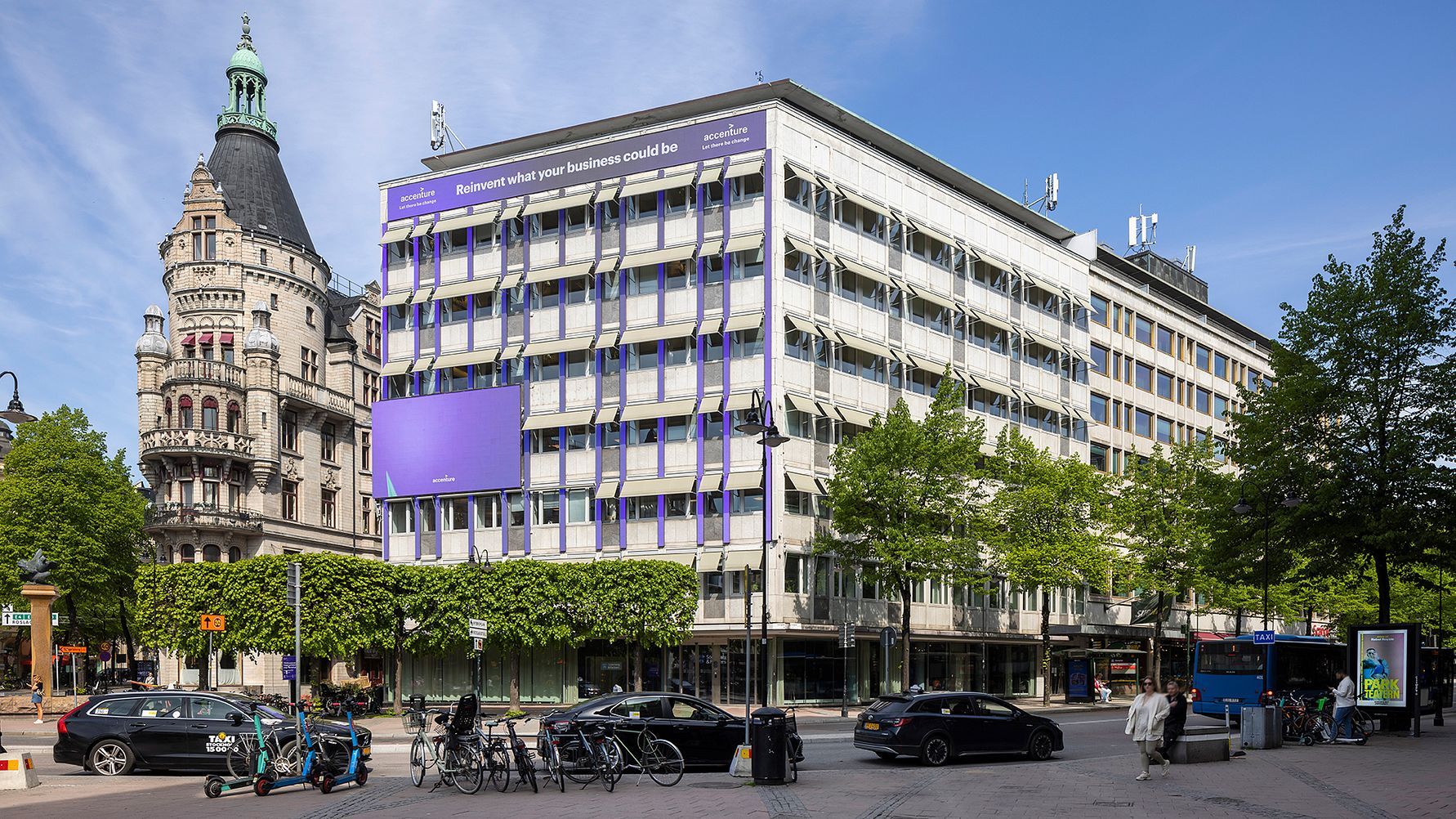 Afa Fastigheters fastighet Ladugårdsgrinden 18 utgörs av ett helt kvarter vid Stureplan mitt i centrala Stockholm. Fastigheten består av en kontorsdel mot Stureplan samt hotell Anglais mot Sturegatan och Humlegården. 