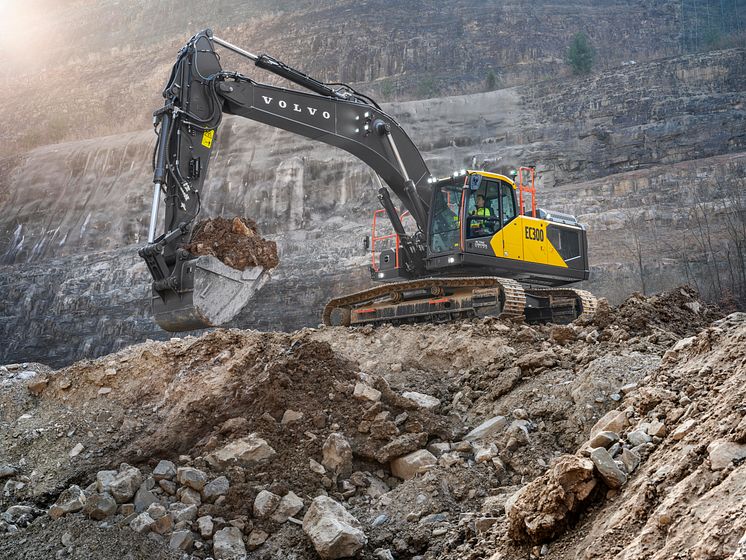 Volvo EC300 bandgrävmaskin