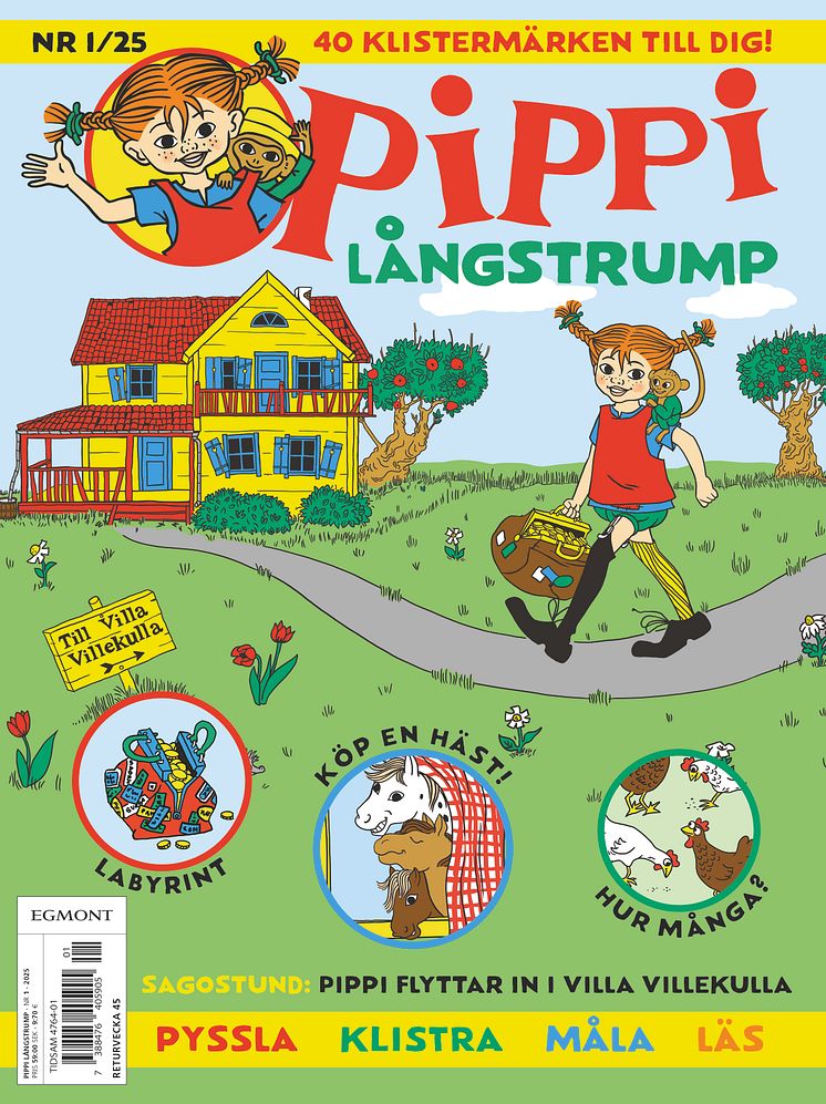 Omslag Pippi nr 1