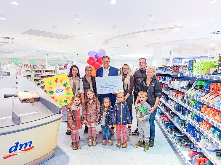 dm-Markt Schwäbisch Gmünd Spenden-Highlight