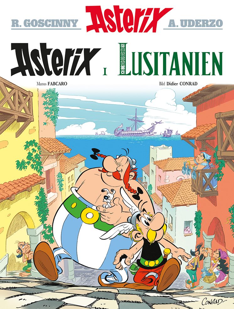 Omslaget till Asterix nr 41