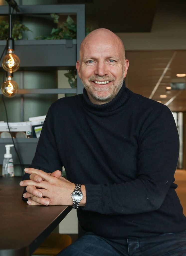 Gunnar Glavin Nybø er direktør for Bygg Reis Deg