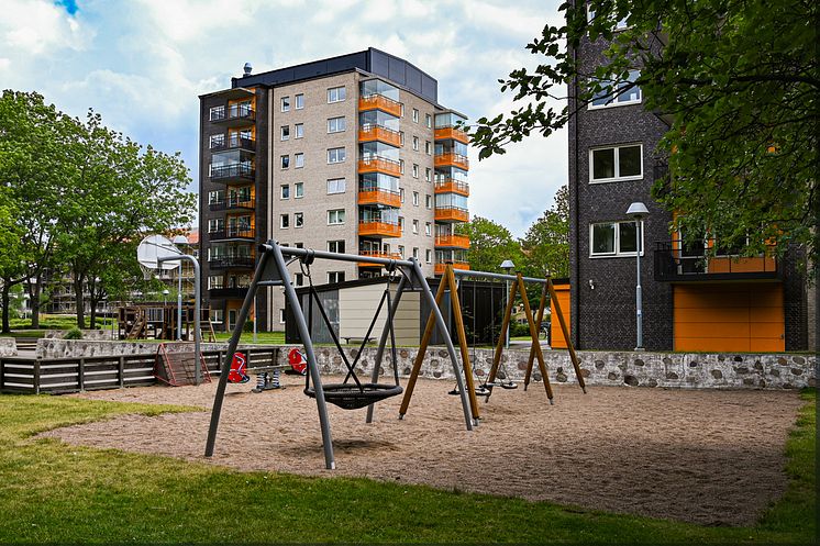 Lekplats Gamla Elineberg 2024.