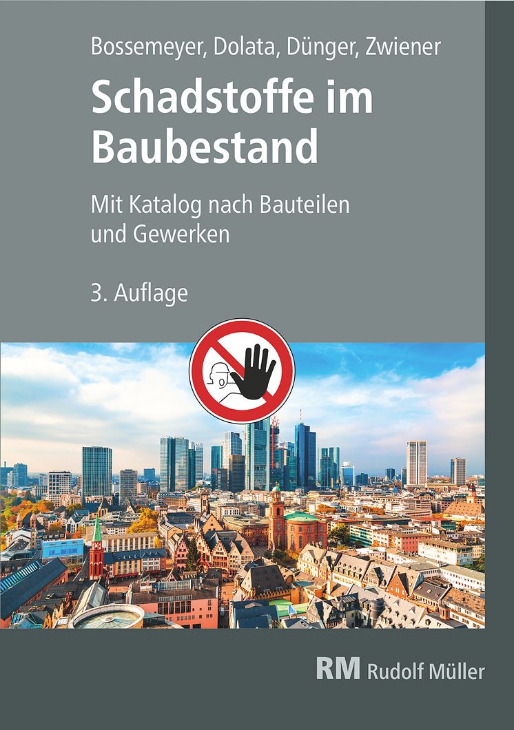 Cover des Buches "Schadstoffe im Baubestand", 3. Auflage