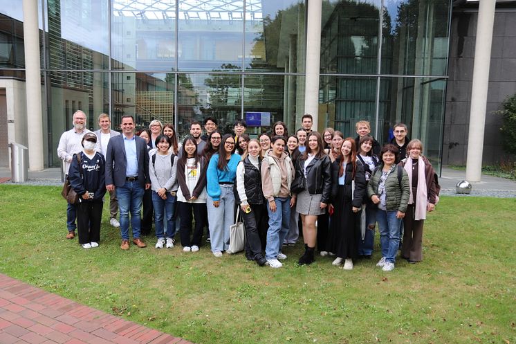 Stadt und Universität Vechta begrüßen neue internationale Studierende