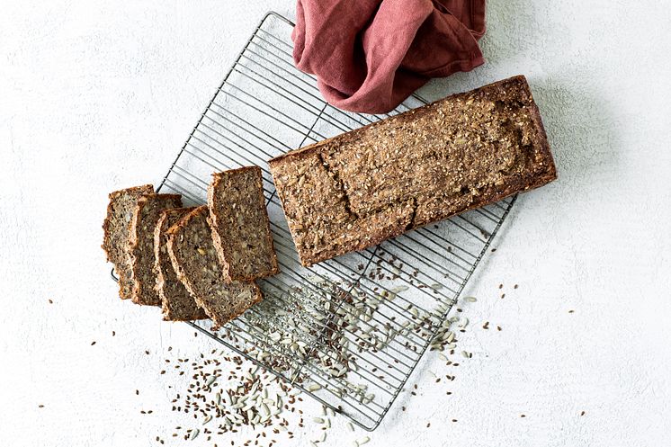 Hurtigt hjemmebagt rugbrød