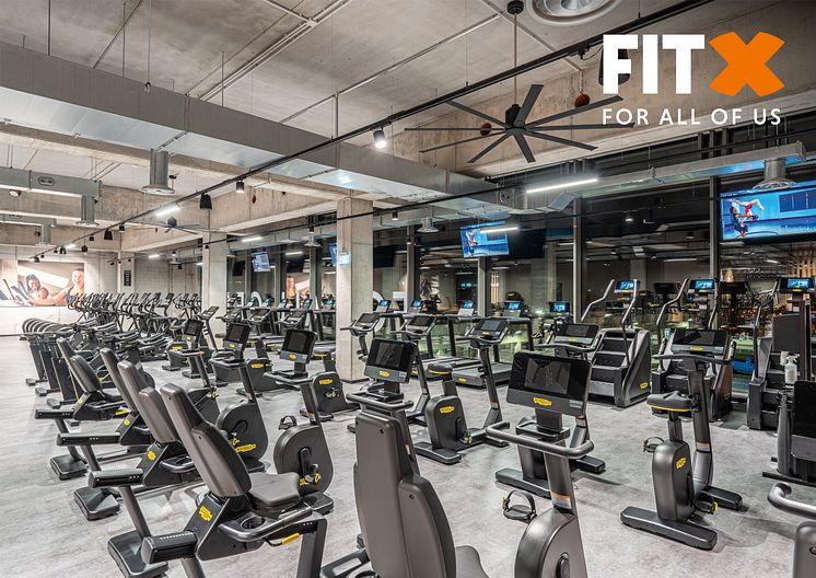 FitX wird ab 2026 mit 2.500 m² eines der größten Studios der Fitnesskette in Berlin im Schillerpark Center betreiben