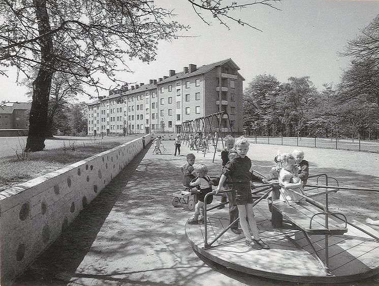 Lekplats Gamla Elineberg 1955