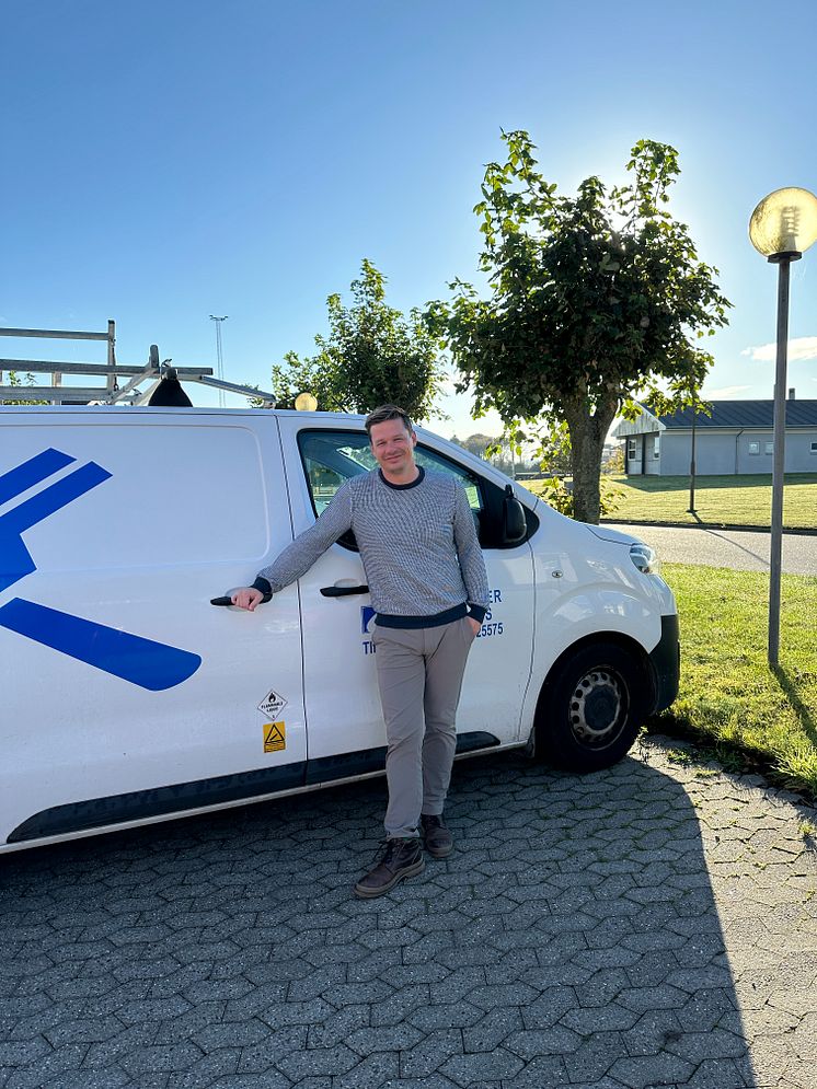 Preben Møller. Foto: Vinduespudser Gruppen A/S