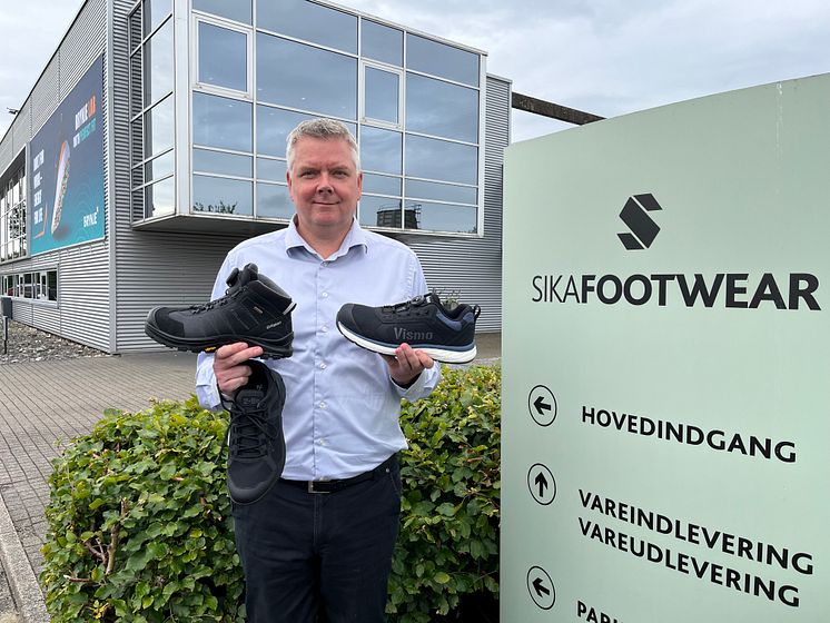 Sika Footwear overtager distributionen af Grisport og Vismo samt rettighederne til 2-Be. Martin Dahl. Foto: Sika Footwear.