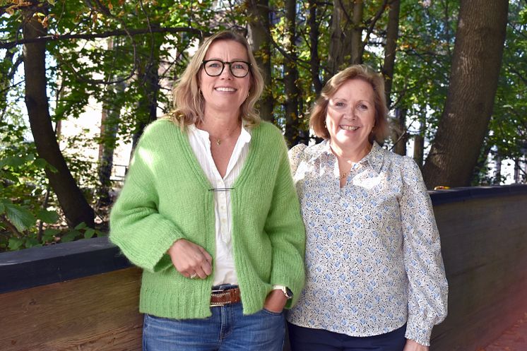 Kristin Olsson Augestad og Grethe Bergly