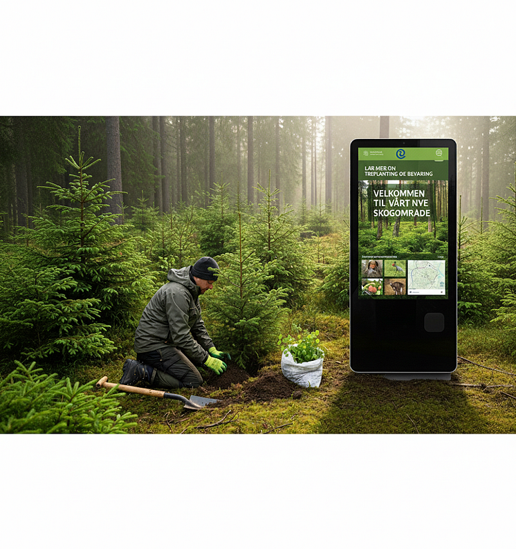 Procon Digital planter klimaskog i Norge