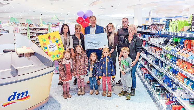 dm-Markt Schwäbisch Gmünd Spenden-Highlight