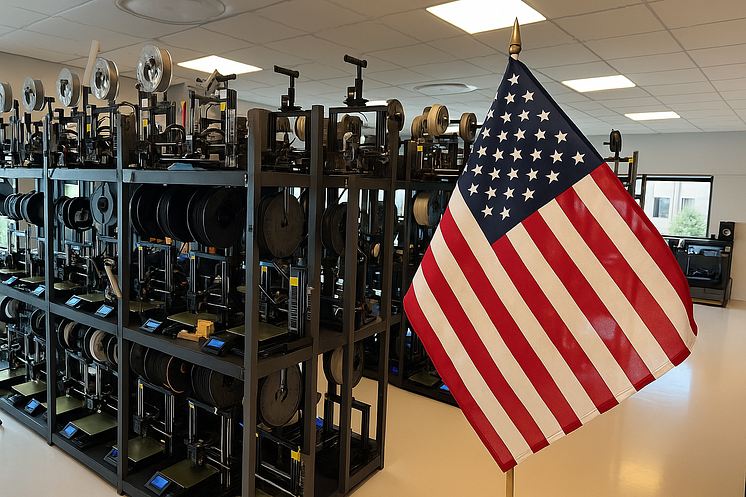 3D printfarm micro factory USA